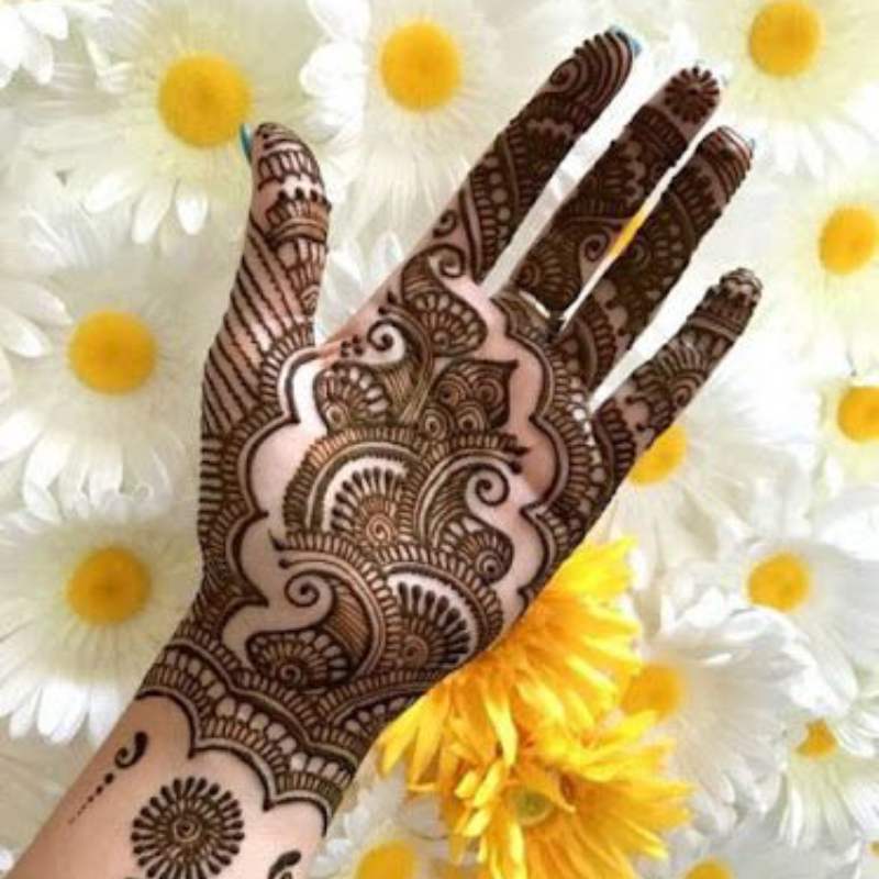 Karva Chauth Mehndi Designs