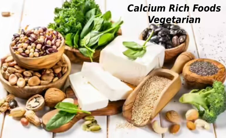 Calcium Rich Foods Vegetarian
