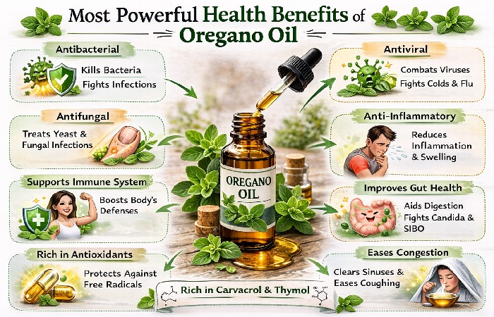 Most Powerful Health Benefits of Oregano Oil