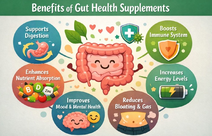 Benefits Of Gut Health Supplements