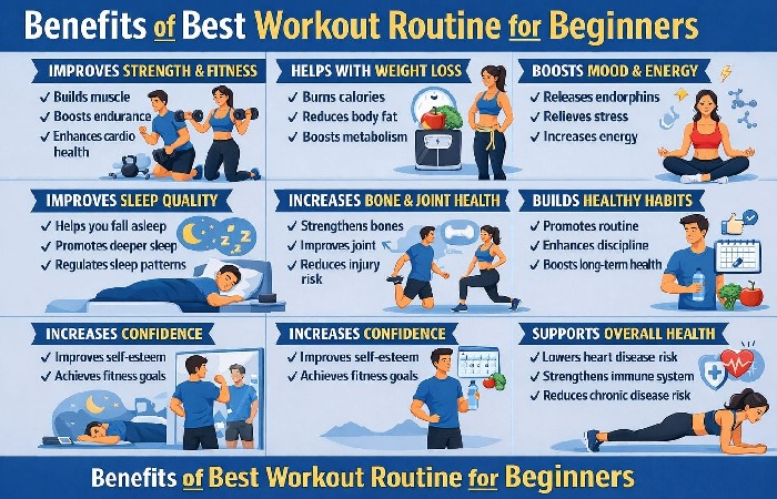 Benefits of the Best Workout Routines for Beginners