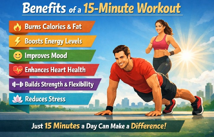 Benefits of a 15-Minute Workout