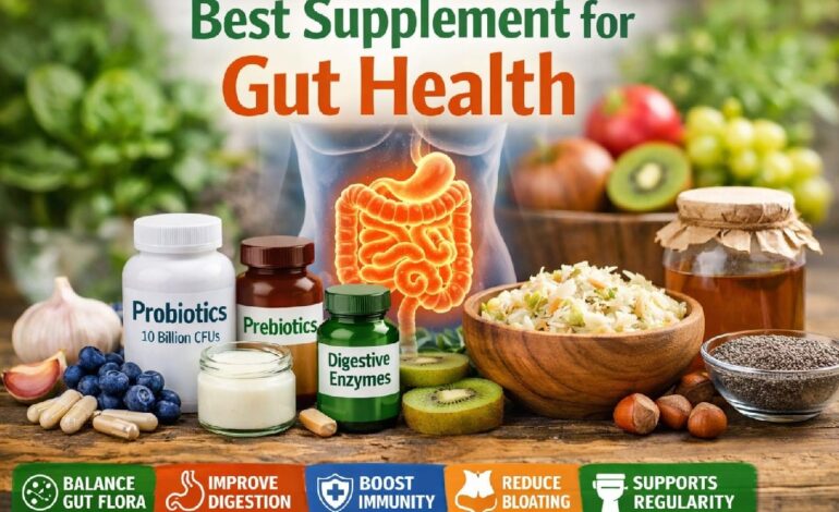 Best Supplements for Gut Health – According To Experts