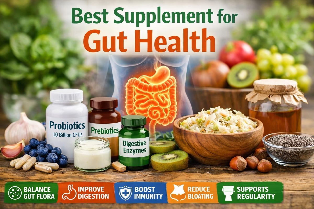 Best Supplements for Gut Health – According To Experts