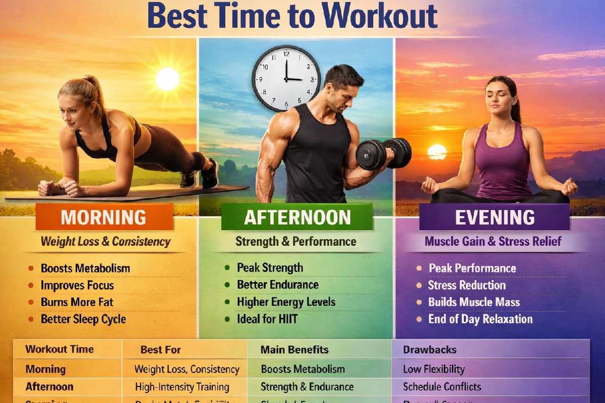 Best Time to Work Out: A Complete Guide to Choosing the Right Exercise Time