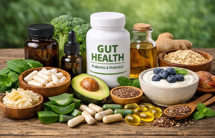 Supplements and Vitamins to Improve Gut Health