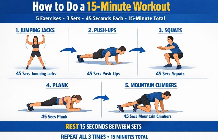 How to Do the 15-Minute Workout