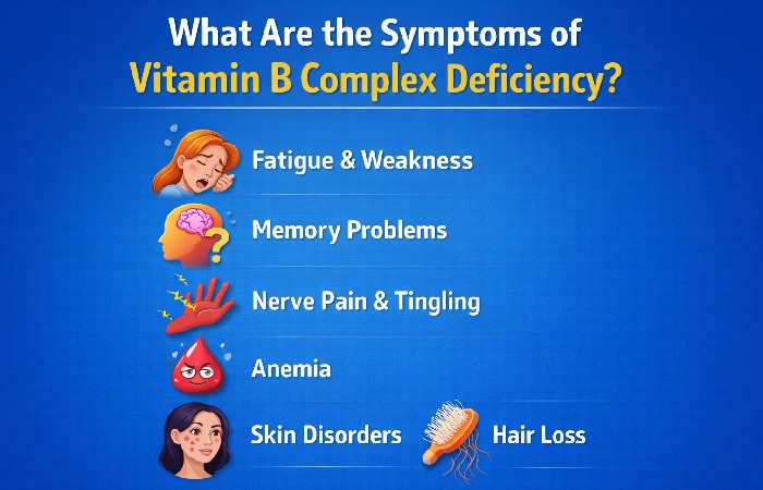 What Are the Symptoms of Vitamin B Complex Deficiency?