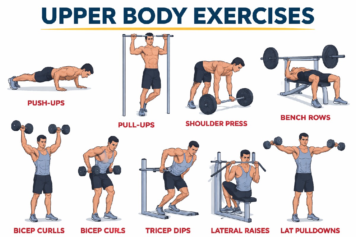 Upper Body Exercises: A Complete Guide to Building Strength