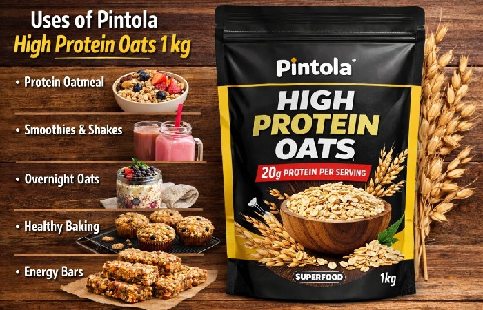 Uses of Pintola High Protein Oats 1kg