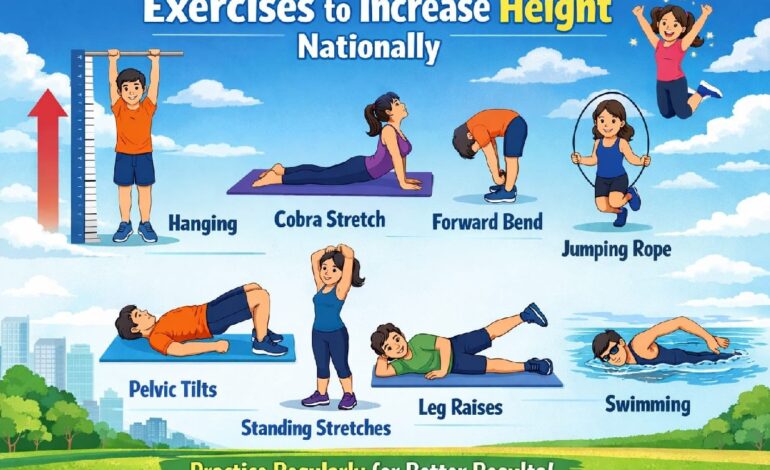 Exercises to Increase Height Naturally: A Complete Guide
