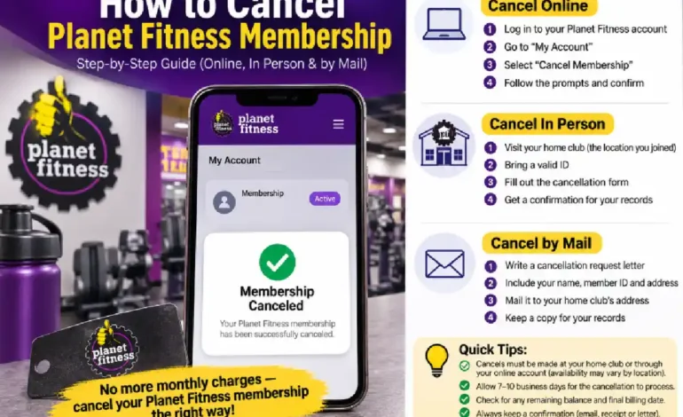 How to Cancel Planet Fitness Membership: Complete Step-by-Step Guide