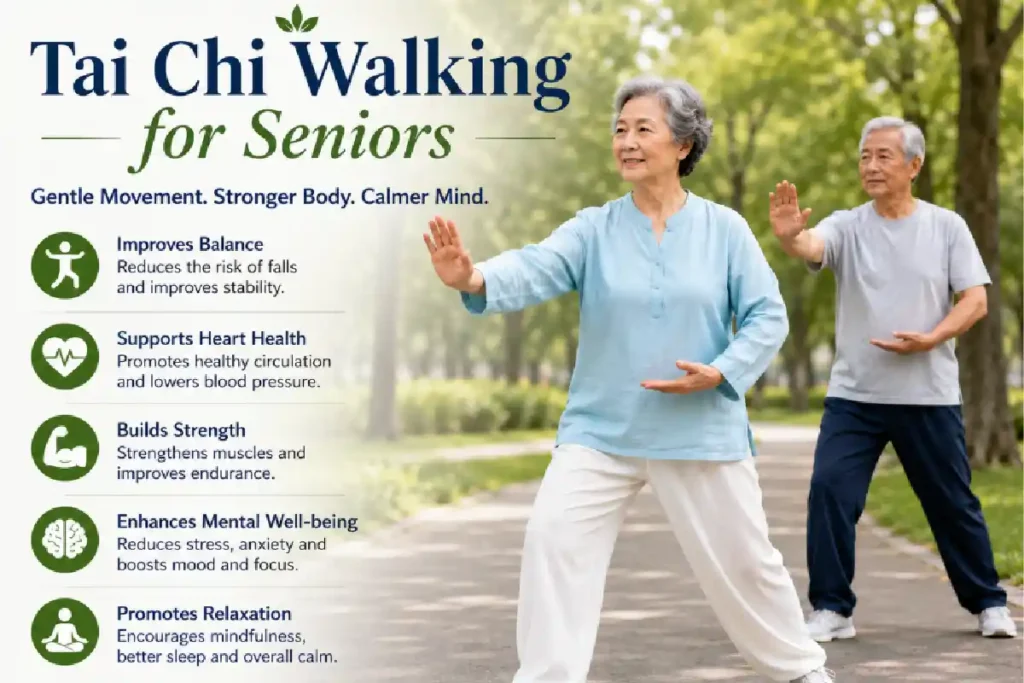 Tai Chi Walking for Seniors: A Practical Guide to Balance and Mobility