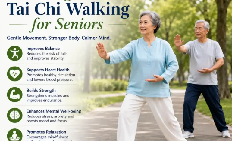 Tai Chi Walking for Seniors: A Practical Guide to Balance and Mobility