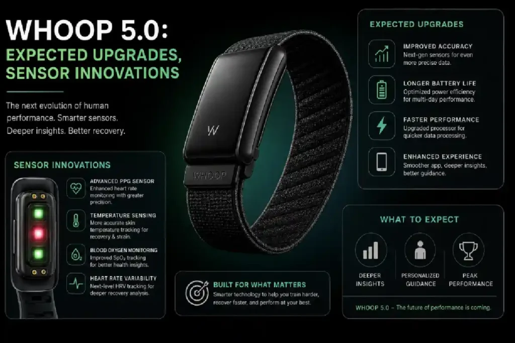 WHOOP 5.0: Expected Upgrades, Sensor Innovations, and Buyer Decision Framework