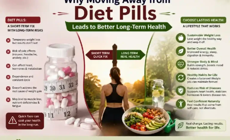 Why Moving Away from Diet Pills Leads to Better Long-Term Health