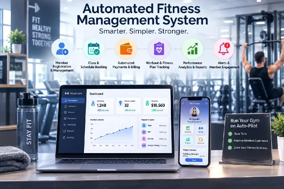 Features, Benefits, and Functionality of Automated Fitness Management System