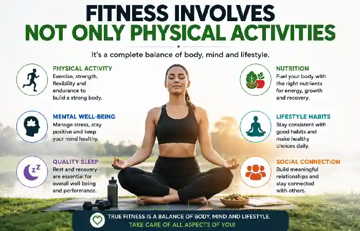fitness involves not only activities