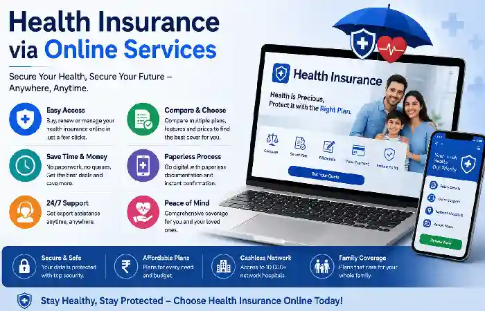 health insurance via online services