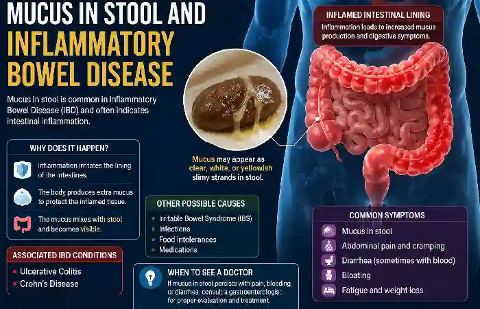 mucus in stool and bowel disease