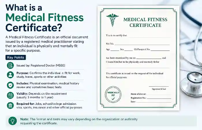what is medical fitness certificate