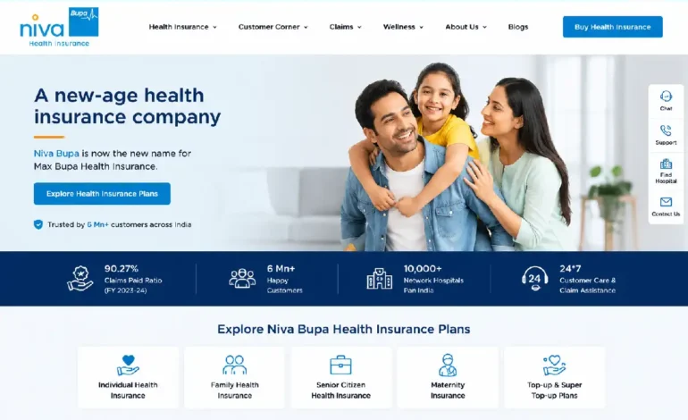 www.Niva Bupa .com: Health Insurance Plans, Coverage, Benefits and Guide