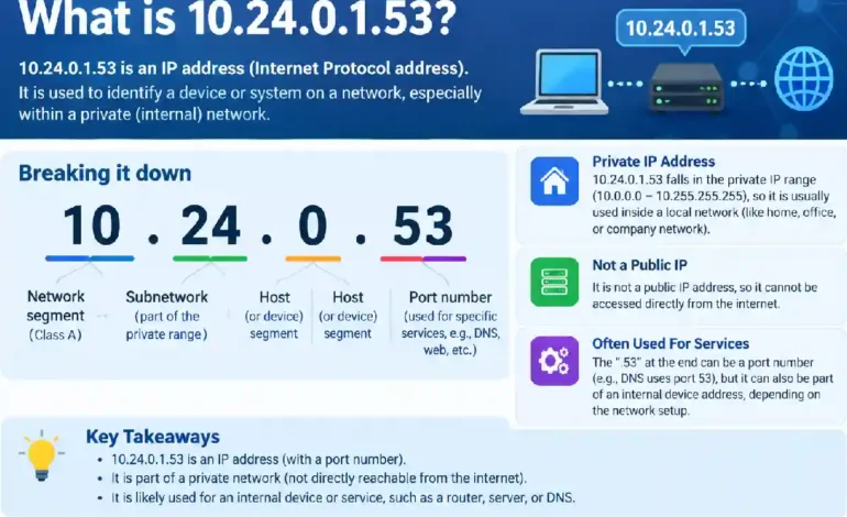 10.24.0.1.53: What It Means and How DNS Port 53 Works