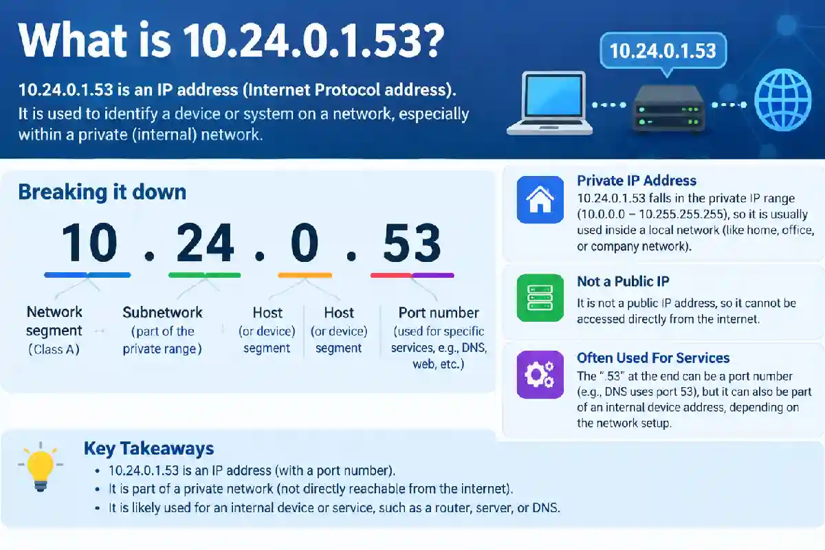 10.24.0.1.53: What It Means and How DNS Port 53 Works