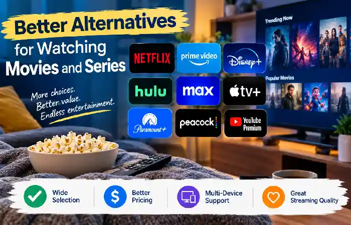 better alternative for watching movies and series