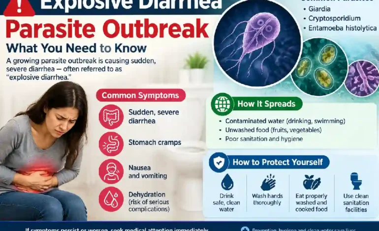 Explosive Diarrhea Parasite Outbreak: What to Know About Cyclospora