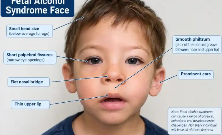 Fetal Alcohol Syndrome Face: Features, Diagnosis, and What They Mean
