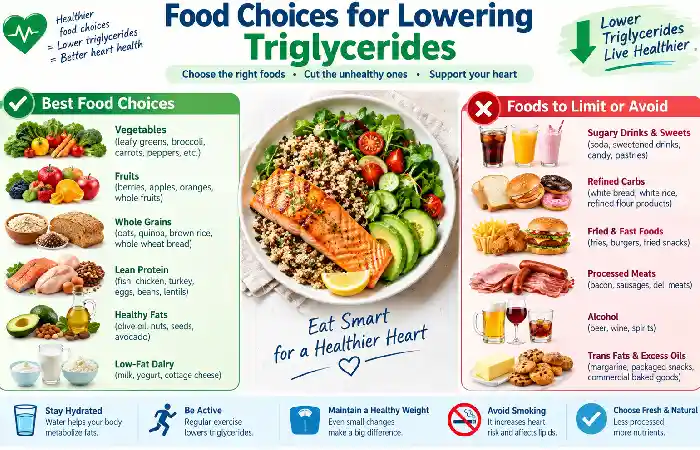 food choice for lowering triglycerides