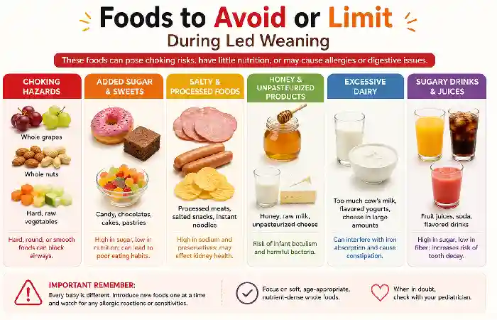 food to avoid or limit