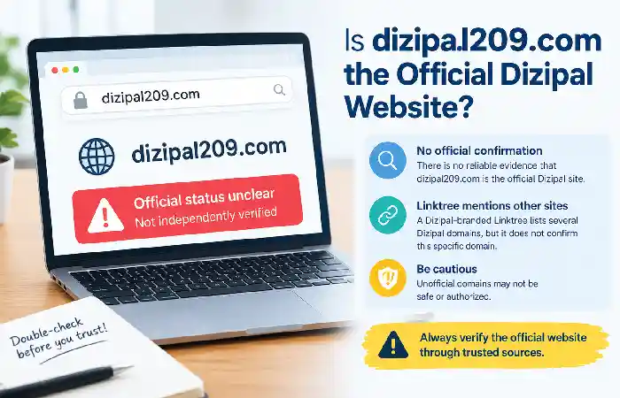 is dizipa.l209.com the official dizipal website