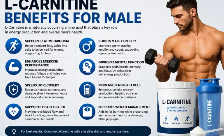 L-Carnitine Benefits for Men: Uses, Effects, and What Research Says