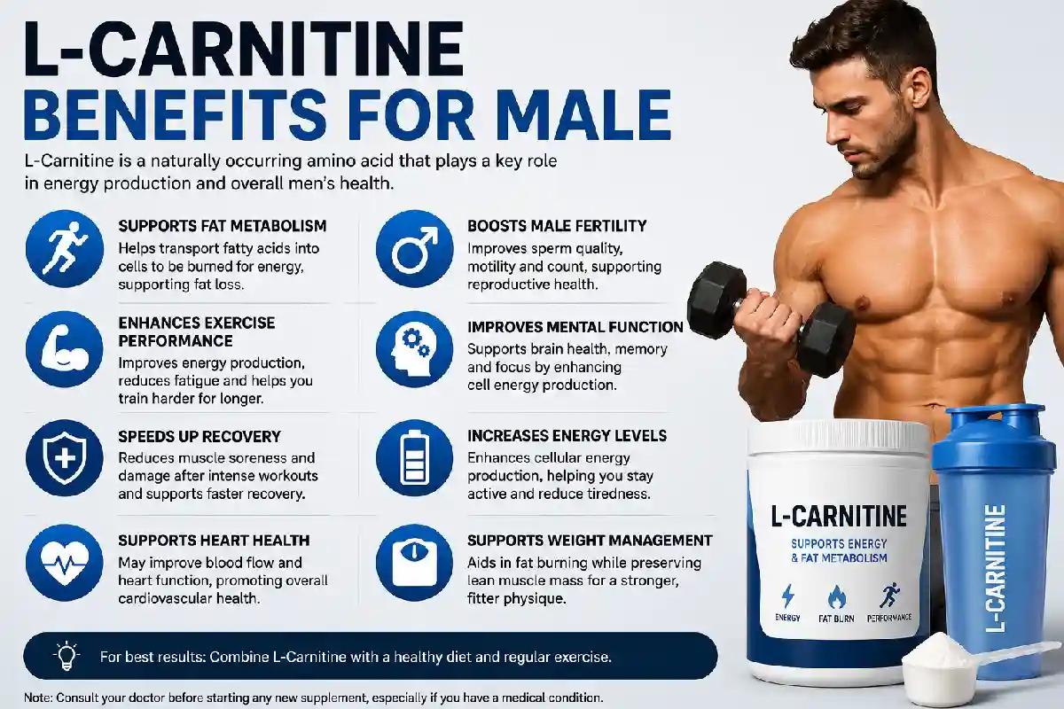 L-Carnitine Benefits for Men: Uses, Effects, and What Research Says