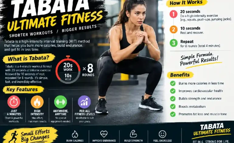 Tabata Ultimate Fitness: A Complete Guide to High-Intensity Workouts